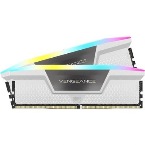 CORSAIR DDR5 6400 D/K VENG RGB WHT 32GB 