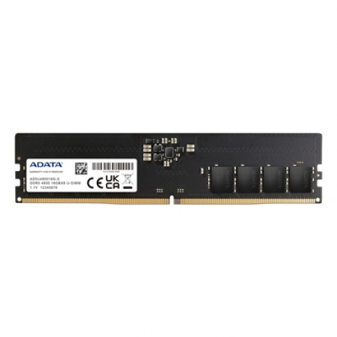 Adata AD5U480032G-S 32GB DIMM System Memory, DDR5, 4800MHz, 1 x 32GB