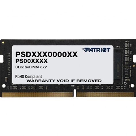Patriot Signature Line 16GB No Heatsink (1 x 16GB) DDR4 3200MHz SODIMM System Memory
